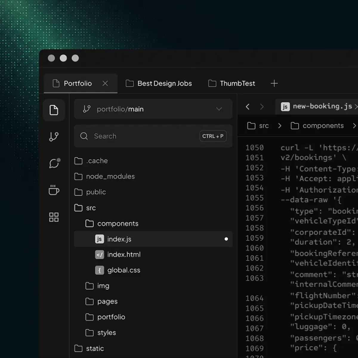 Espacio de desarrollo de una integración API