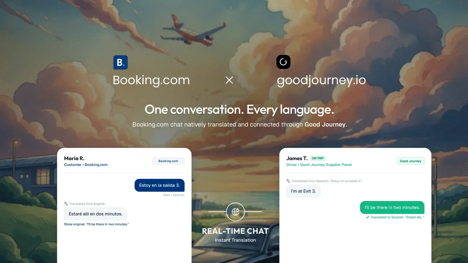 Booking.com Chat Integration for Taxi Suppliers